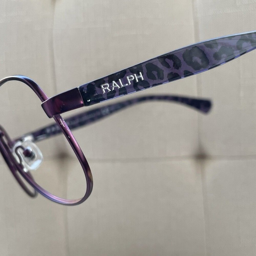 Ralph Lauren Women Eyeglasses/Sunglasses Frame Purple Tone Glasses - Picture 5 of 12